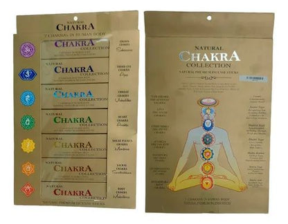 Pack Inciensos Chakra Collection – Armonización de los 7 Chakras