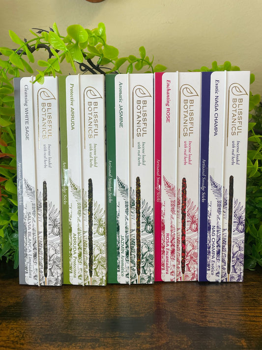 ✨ Inciensos Blissful Botanics – Armonía Natural en Cada Humo ✨