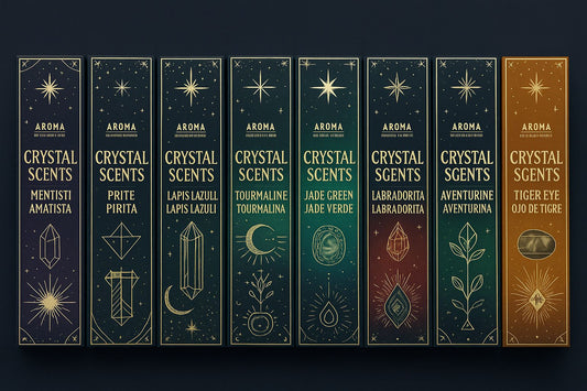 🔮 Inciensos Crystal Scents – Aromaterapia con el poder de los minerales 🔮