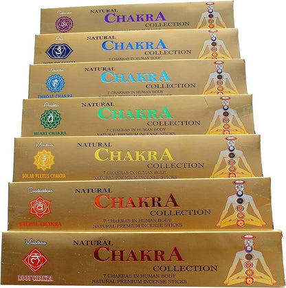 Pack Inciensos Chakra Collection – Armonización de los 7 Chakras