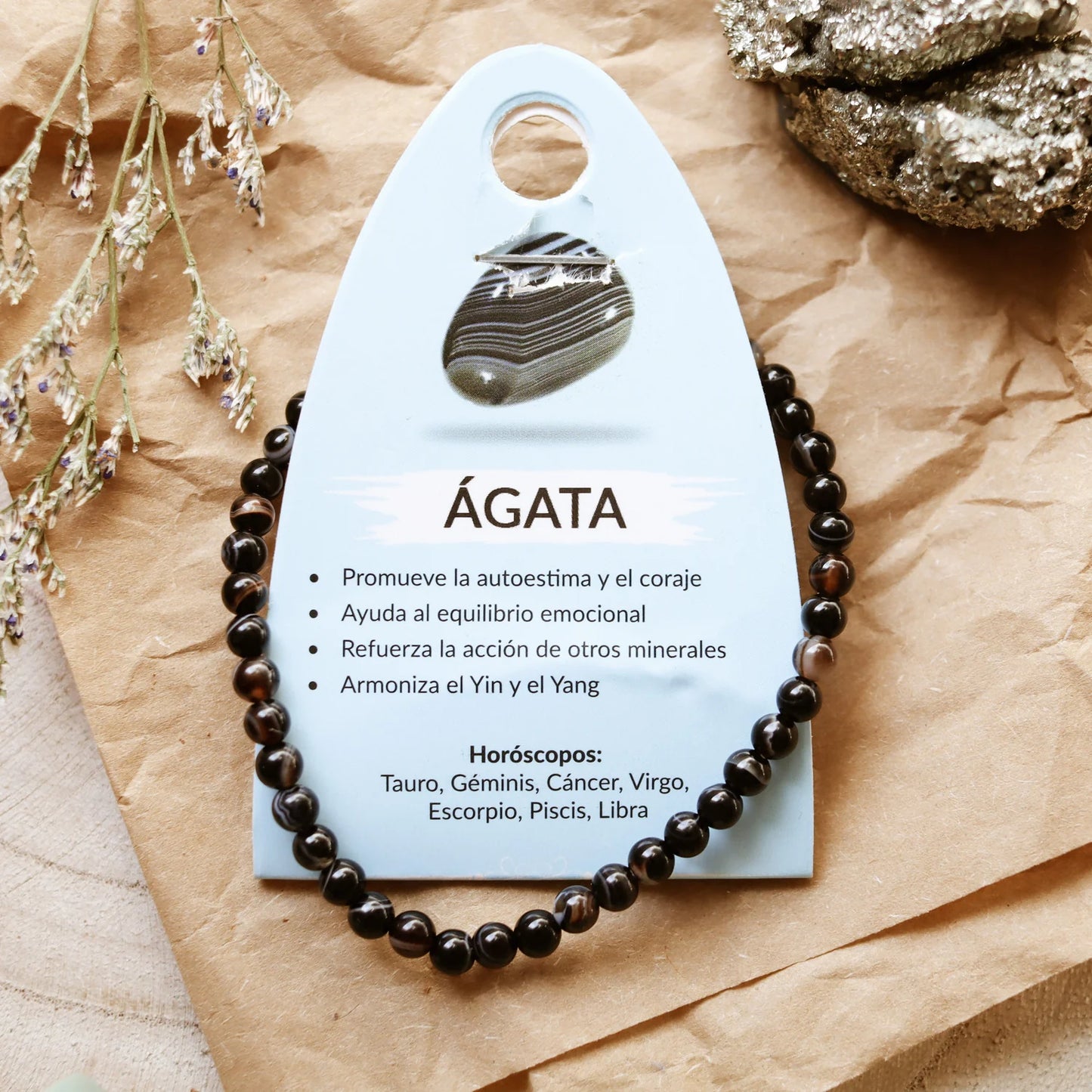 Pulseras MINERALES 100% NATURALES