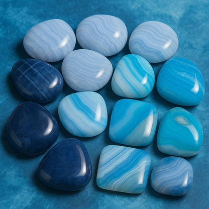Ágata Azul — Calma, comunicación y equilibrio emocional
