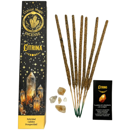 🔮 Inciensos Crystal Magic – Aromaterapia con el poder de los minerales 🔮