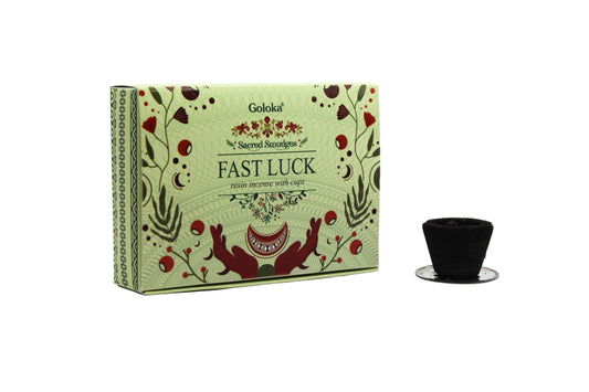 Suerte rápida - copas incienso Goloka Sacred Smudges