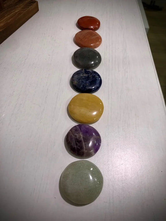 Piedras naturales 7 chakras - Templo Arcano