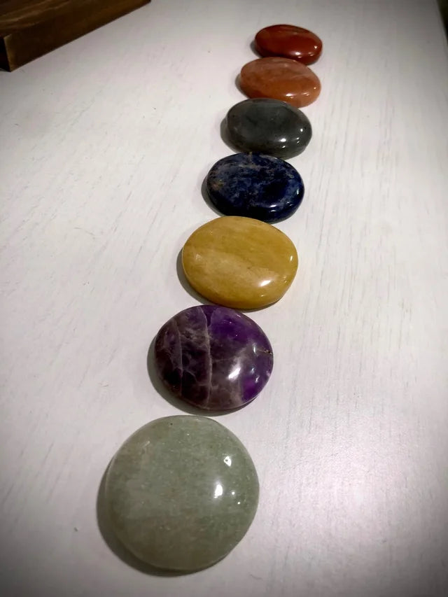 Piedras naturales 7 chakras - Templo Arcano