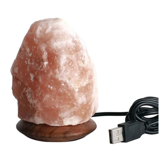 Lampara de Sal del Himalaya USB - Templo Arcano