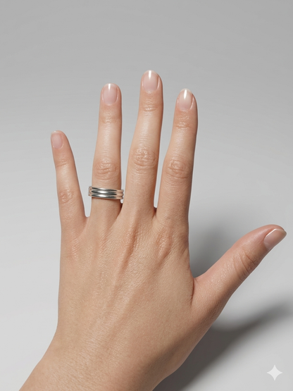 Anillo ATLANTE acero