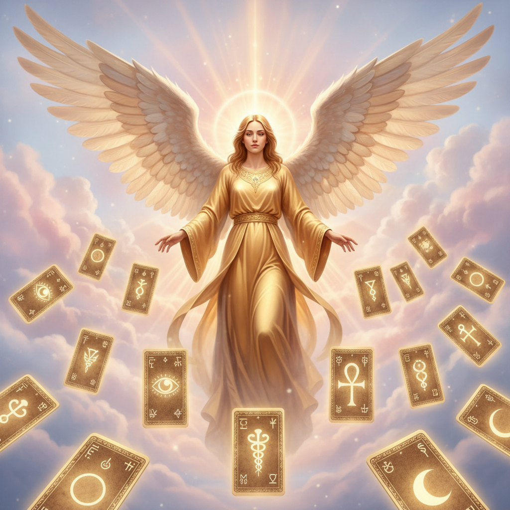 Ángel y tarot
