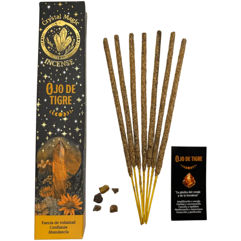 🔮 Inciensos Crystal Magic – Aromaterapia con el poder de los minerales 🔮