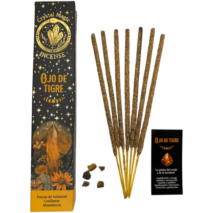 🔮 Inciensos Crystal Magic – Aromaterapia con el poder de los minerales 🔮