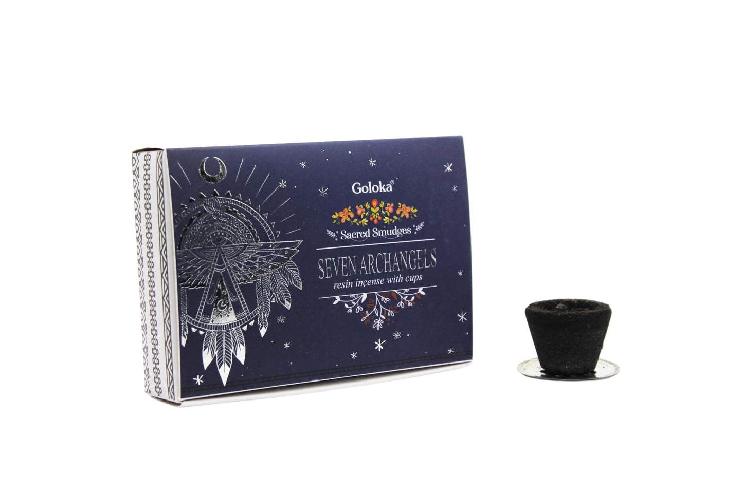 Siete Arcángeles - copas incienso Goloka Sacred Smudges