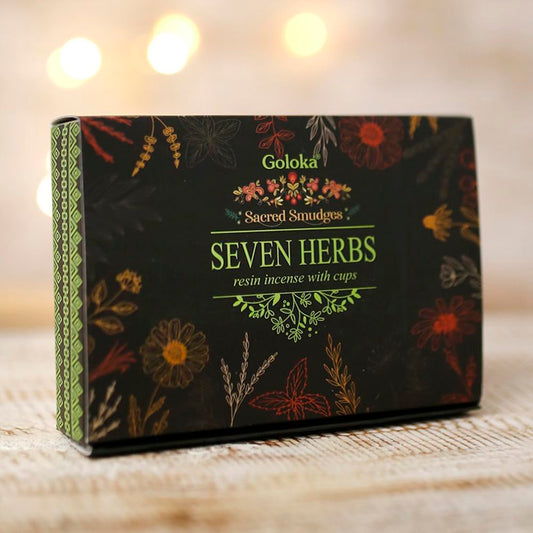 Siete hierbas - copas incienso Goloka Sacred Smudges
